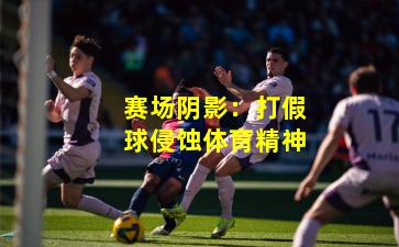 赛场阴影：打假球侵蚀体育精神