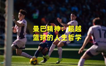 曼巴精神：超越篮球的人生哲学